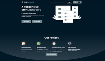 Storj Dashboard Project
